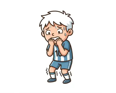 nervous player